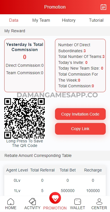 Daman Games Promotion